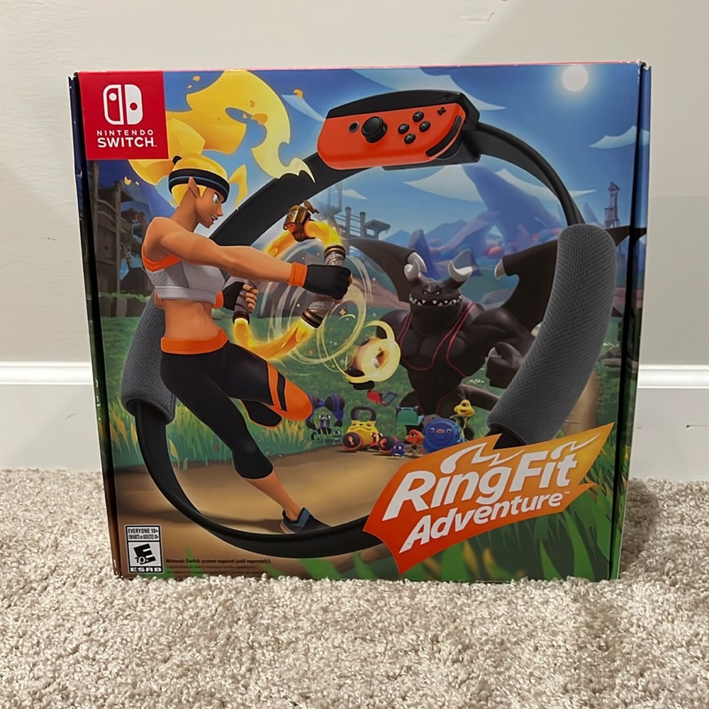 Brand New Nintendo Switch Ring Fit Adventure Game